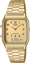 CASIO Quartz Watch Vintage Series Unisex Dual Time Gold Overseas Model [Casio] Analog-Digital AQ-230GA-9BMQ [Used]
