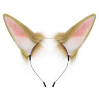 Japanese Style Plush Rabbit Ear Headband for Comic Con Cosplay