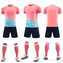 Football Jersey Set Men'S And Women'S Sports Clothing Short-Sleeved Quick-Drying Competition Jersey Team Building Jersey Training Jersey 3XS