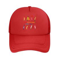 All Feelings Are Okay Crayon Canvas Wall Art  Mesh Baseball Cap Hip Hop Adjustable