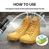 Jakehoe Nano Waterproof Stain Remover Spray Jacket Shoe Upper Waterproof Snowproof Clean Decontamination Spray