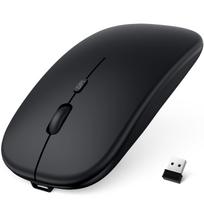 Bluetooth Mouse [2026 Ultra-Thin Evolution  Silent x 2-Way Connection] Wireless Mouse, Silent, Optical, High Precision, Type-C, Rechargeable,