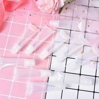 10Pcs 5/10/15ml Empty Transparent Lipstick Tube Lip Balm Soft Tube Makeup Squeeze Clear Lip Gloss Container