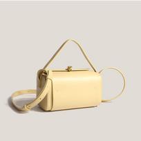 Raspberry Purple Boston Box Bag New Fashion Portable Small Square Niche Design  Leather Shoulder Crossbody Bag