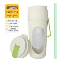 Portable Electric Juice Blender Wireless Mini Juicer Cup Rechargeable Fruit Juice Maker for Home Travel Outdoor Use Multifunctional