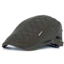New Spring/Summer Korean Style Denim Newsboy Beret: Unisex Casual Flat Cap Adjustable