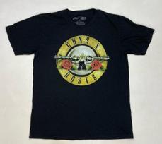 Guns N Roses Logo Graphic T-shirt Men Medium Black Short Sleeve XXXL