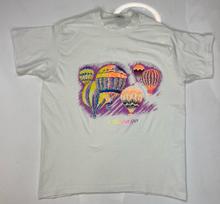 VINTAGE Chicago Hot Air Balloon Graphic T-shirt Men Large USA 90s Single Stitch XXXXL