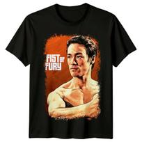 Įniršio kumštis (1972 m) Filmo plakato įkvėpti marškinėliai Retro marškinėliai Unisex 2XL