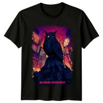 Bėgantis skustuvas (1982 m) Filmo plakato įkvėpti marškinėliai Retro marškinėliai Unisex Gerbėjų dovana S