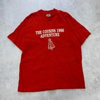 Vintage T Shirt Mens Large Red Single Stitch Graphic Print 90s USA XXXL