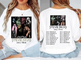 Stevie Nicks 2026 Tour Shirt Retro Rock Concert Graphic Tee Vintage Style XXXL