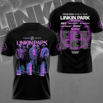 Linkin Park From ZERO World Tour 2026 3D T-Shirt Gift For Fan L