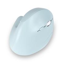 Wireless Mouse, Vertical Design, Ergonomic, Bluetooth + 2.4G, Connects to 3 Devices, Silent, 7 Buttons, Rechargeable, ForwardBack Buttons, Ergonomic