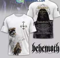 Behemoth The Unholy Trinity Paruošta 2026 m. Šou tvarkaraštis 3D marškinėliai XL