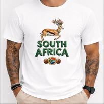 South Africa World Cup T-Shirt, South African Soccer Fan Tee, Springbok Football Shirt, World Cup 2026 Gift, South Africa National Team Top M
