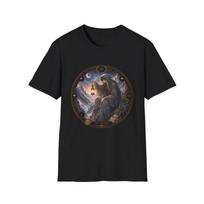 The Hermit Tarot Children's Children's Children's T  Children's T-shirt Lantern Moon Graphic Tee 140