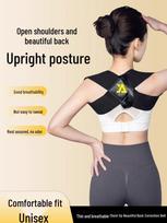 Posture Corrector Chest Expansion Shoulder Strap S (45-55kg) juoda