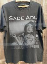 Sade Adu Graphic Black Color Shirt Unisex Cotton Men Women (Black) XXXL