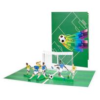 Happy Birthday Cards 3D Soccer Popup Card Popup Soccer Birthday Card 3D Sports Greeting Card for Anniversary,Father Day