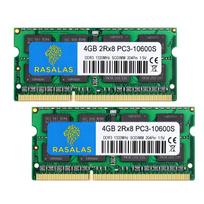 PC3-10600 DDR3 1333MHz Notebook PC Memory, 4GB x 2, CL9 204-Pin Non-ECC SO-DIMM RAM