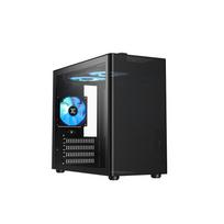 XASTRA Corvus CR410 ARGB Micro-ATX case with three ARGB fans included as standard, offering excellent cost performance and a portable handle.