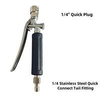 30° M22-14 Pressure Washer Spray Gun 1/4  Quick Connect Stainless Steel High Pressure Cleaner Lance for Car Washing Cleaning
