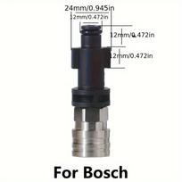 High-Pressure Washer Quick Connector - 1/4  Stainless Steel Adapter for Karcher/Lavor/Bosch