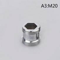 Faucet Adapter M16 M18 M20 M21 M22 M24 Thread Transfer Thread Brass Connector Bathroom Kitchen Faucet Spout Accessories