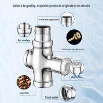 Canglin 1-inch Delay Press Flush Valve