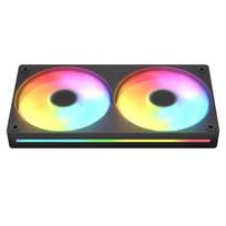 COUGAR Unity240-FB ARGB One-piece molded single-frame fan [UNITY ARGB] series 240mm Standard rotation Black model [CF-UN240FB-RGB]