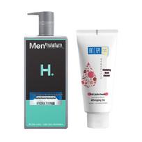 Mentholatum Men's Shower Gel & Hada Labo Cleanser Bundle