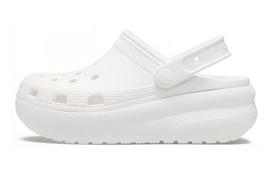 Crocs Classic Clog Abrasion Resistant Breathable Sandal White Kids' 207708-100 28-29