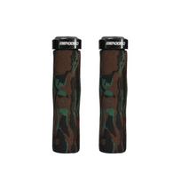 Bicycle Sponge MTB Handlebar Grips Bilateral Alloy Lock Rugged Anti-Skid Grips Cover for Professional Cycling kamufliažas