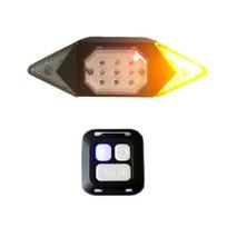 Bike Smart Light Wireless Remote Control Cycling Turning Signal Taillight USB Bicycle Rechargeable Rear Light LED Warning Lamp