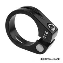 31.8/34.9mm Aluminum Alloy Bicycle Seatpost Clamp Quick Release Seat Tube Clip for Road Mountain Bike