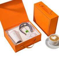 Premium Gift Set: Coffee Cup, Neck Massager, and Magnetic Power Bank