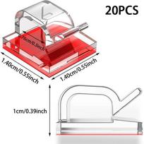 20/50PCS USB Cable Organizer Clips Wire Winder Holder Earphone Mouse Cord Clip Protector Management Adhesive Hooks Desk Clamp