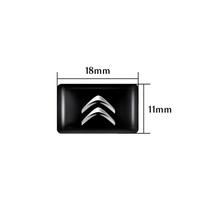 10PC 3D Epoxy Car Interior Sticker Decal Decorative Accessories For Citroen C1 C2 C3 Grand C4 Picasso C4L VTS C-ELYSEE DS C5X 10PCS