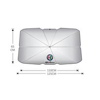 Car Windshield Sun Shade Blocks UV Ray Reflector Visor Cover For Alfa Romeo giulia stelvio giulietta 159 147 156 166 Accessories