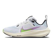 Nike Air Zoom Pegasus 40 GS Unisex Low-Top Running Shoes White Green FJ4142-100 36