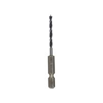 High Efficiency Power Tool Drill Bits Three Pointed Hex Handle Twist Drilling High Carbon Steel Drilling Tools Woodworking Tool