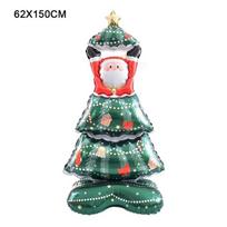 Aluminum Film Christmas Foil Balloon Large Size DIY Large Inflatable Balloon Party Props Kids Toy Santa Claus Balloons 10inch