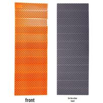 Portable Moisture-Proof Camping Mat - Folding Egg Crate Design for Outdoor Naps and Tents red