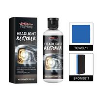Rayhong Car Headlight Polishing Solution With Foaming Cleaner And Restoration Cloth