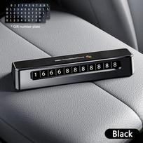 Car Temporary Parking Card Phone Number Card Plate Telephone Number Stop For Porsche Cayenne Macan Panamera 918 911Car-styling