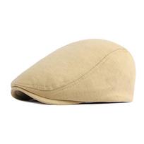 Fashion Soft Beret Hat Solid Color Casual Painter Hat Retro Adjustable Leisure Visor Cap Men Women