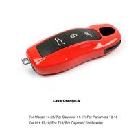 For Porsche Panamera Cayenne Macan 718 Cayman Boxster 911 Taycan Car 92 Personalized Key Case Protective Shell Remote Fob Cover