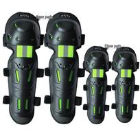 Aite Off-road Motorcycle & Snowboarding Protective Gear: Adjustable Knee Pads, Elbow Pads, Leg Guards, Chest & Back Protector. One Size