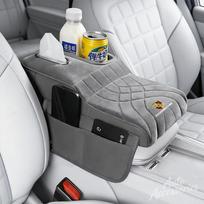 Suede Car Armrest Rest Pad Center Console Cup Holder Tissue Storage Case For Porsche Macan Panamera Cayenne Cayman 911 918 Pajun